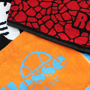 毛違い織タオル